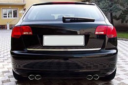 Audi A3 Sportback Krom Bagaj Alt Çıta 2012-2019 Arası