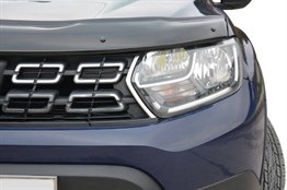 Dacia Duster Krom Ön Panjur Çıtası 2 Parça 2018 ve Sonrası