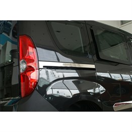 Markadan Opel Combo Krom Sürgülü Kapı Çıtası 2011 Sonrası 2 Parça Paslanmaz Çelik