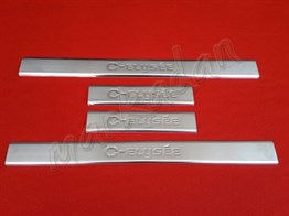 Markadan Citroen C-Elysee Kapı Eşiği 2012 Sonrası 4 Parça Paslanmaz Çelik